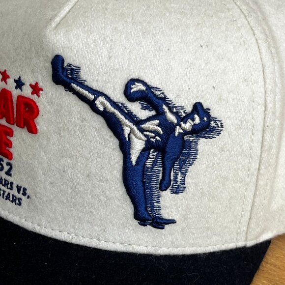 MITCHELL & NESS MLB 1952 ALL STAR GAME WOOL PRO PINCH SNAPBACK HAT NEW - Picture 3 of 5